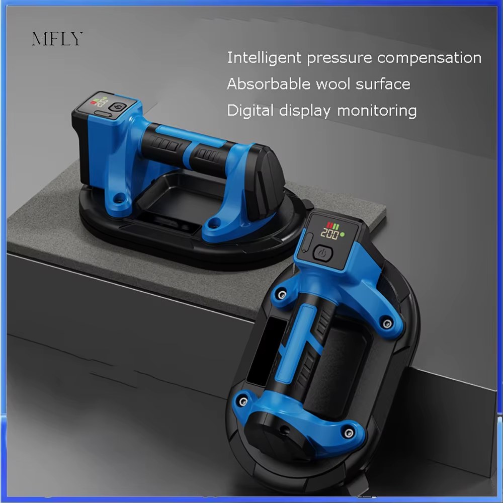 Electric Vacuum Gripper, 10 inch, 500 kg, Handheld electric vacuum lifter, round cup, 10 in (254 mm), 500 kg by OEM (China direct)