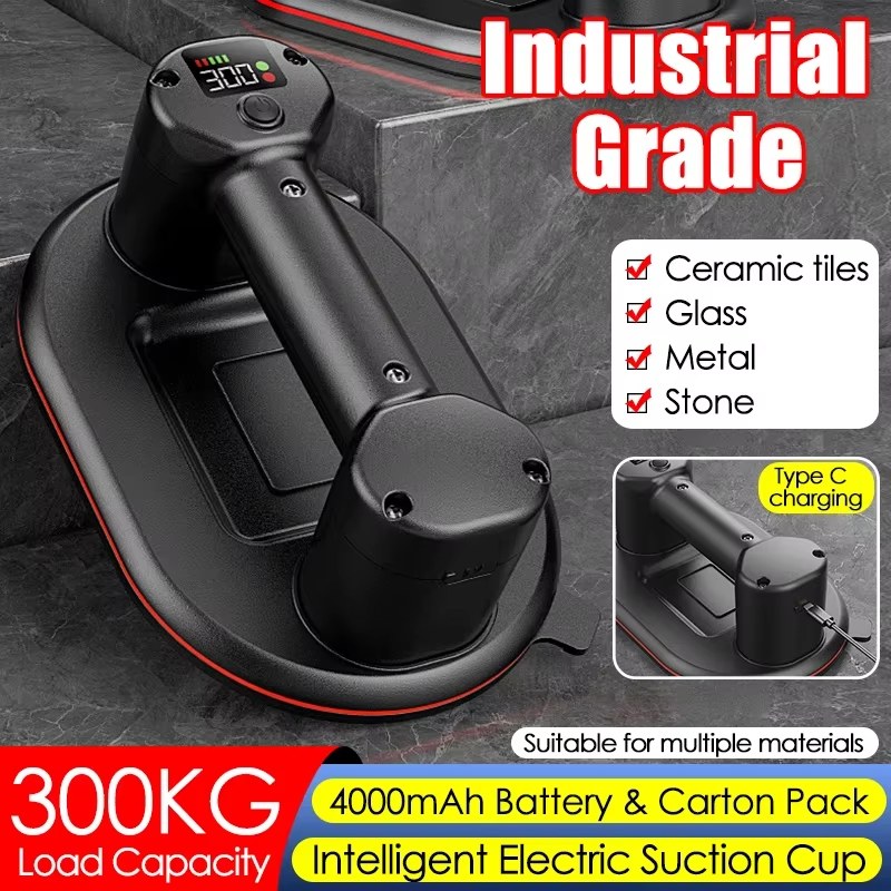 Industrial Grade Electric Vacuum Suction Cup, 300 kg, Handheld electric vacuum lifter, 300 kg by OEM (China direct)