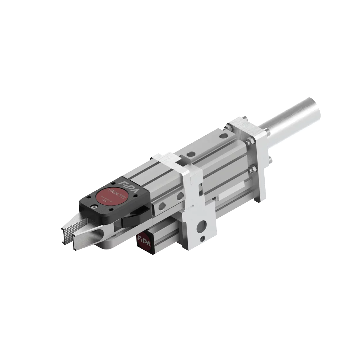 Series 332 power gripper, single stroke, 30 mm, standard, without sensor, series 332 power gripper with stroke double acting by FIPA