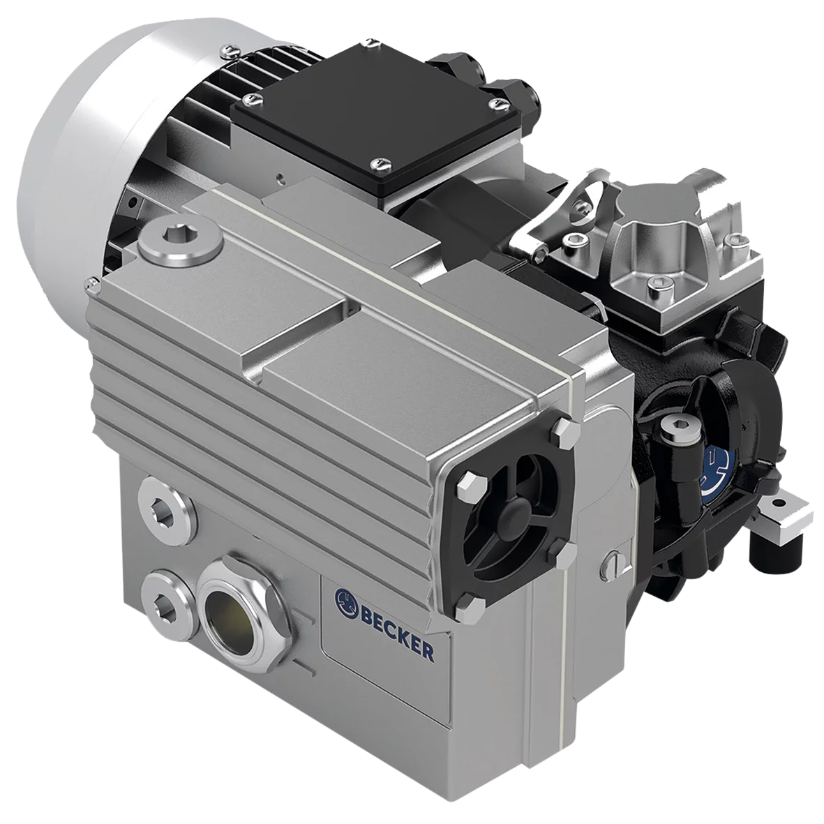 Rotary vane pump oil-lubricated, 10 m³/h, 1-phase, Becker O5.10/0-00,, oil lubricated rotary vane pumps 10 m h becker o5 10 by FIPA