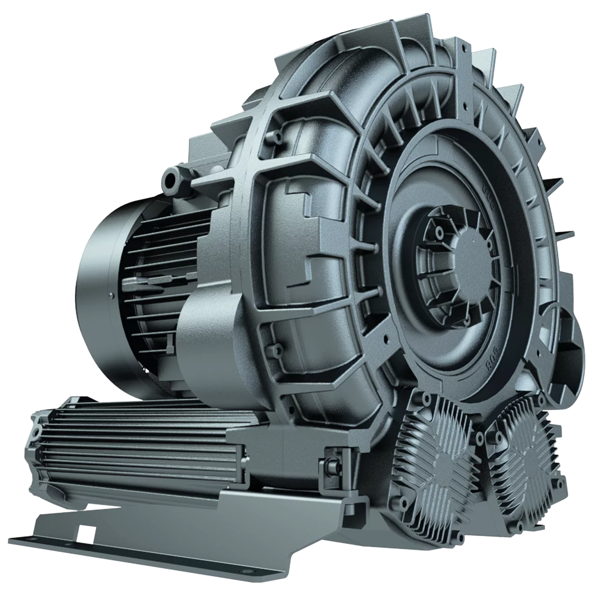 Side channel blower 236/285 m³/h, -450 mbar FPZ e08 MD MOR 5,5 kW, cURus, side channel blower fpz e08 md 255 301 m h by FIPA