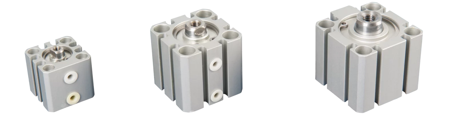 Short stroke cylinder, piston diameter 32 mm, double acting, stroke 25 mm Vacuum Gripper, short stroke cylinders double acting by FIPA