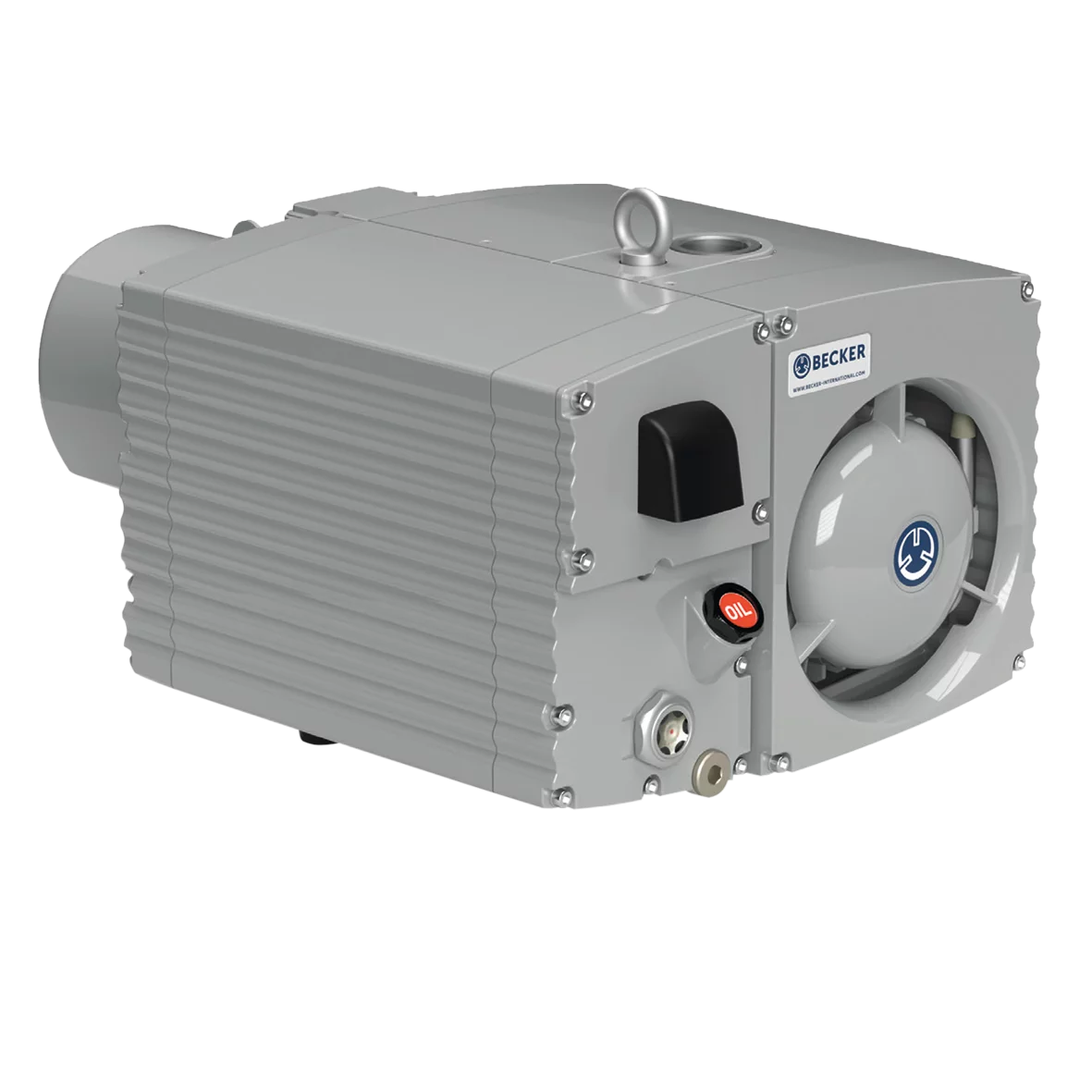 Rotary vane pump oil-lubricated, 70 m³/h 3-phase, Becker U5.71/0-00, oil lubricated rotary vane pumps 70 m h becker u5 71 by FIPA