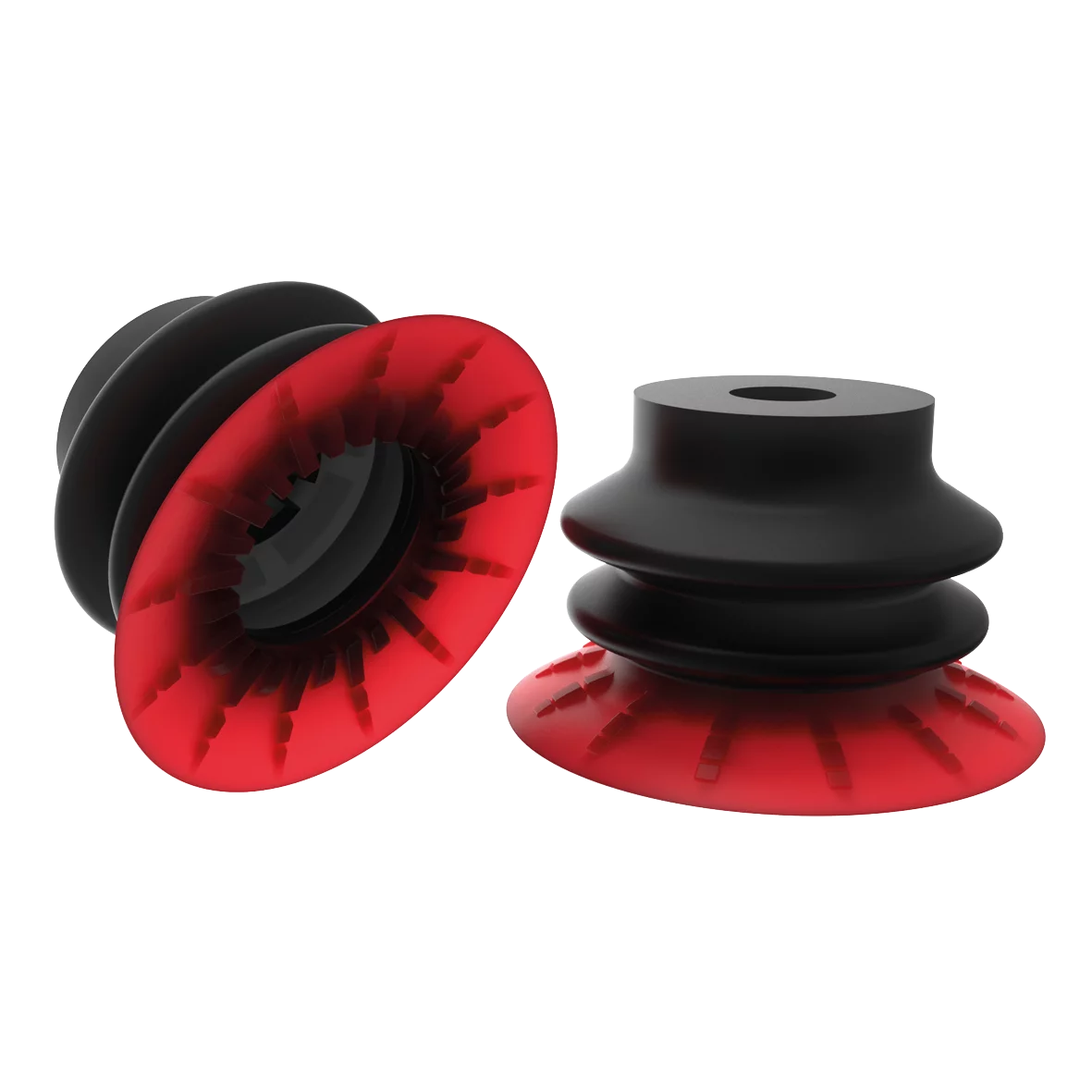Bellows vacuum cup Ø 64 mm (2.5 bellows) Varioflex® 30°/60°, bellows vacuum cup sv bgx2 bag gripping varioflex 64 mm 2 5 bellows by FIPA
