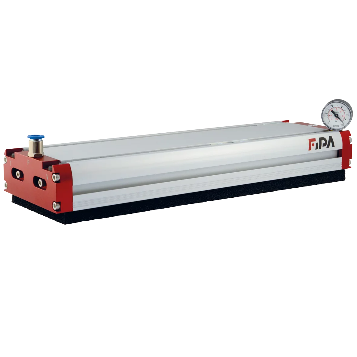 Area gripper FSG 434 mm, internal ejectors, flow reduction 1,0 mm, sealing foam bk 20 mm, area gripper fsg 130 with sealing foam bk 20 mm by FIPA