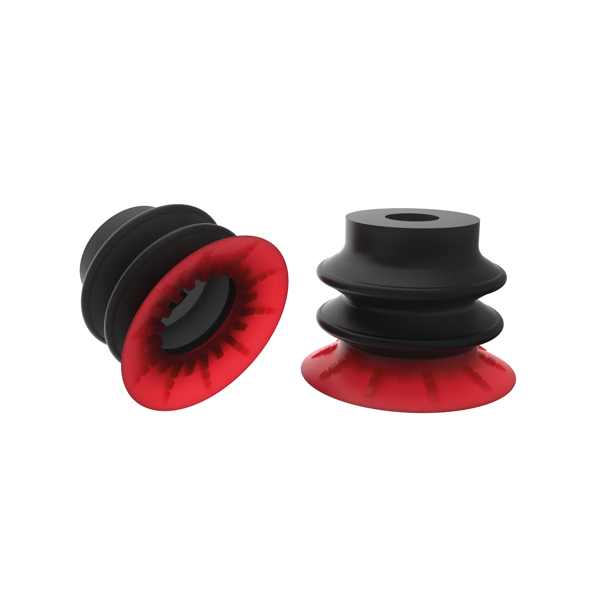 Bellows vacuum cup Ø 35 mm (2.5 bellows) Varioflex® 30°/60°, bellows vacuum cup sv bgx2 bag gripping varioflex 35 mm 2 5 bellows by FIPA